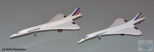 Vergleich Concorde AF Herpa HerpaNG